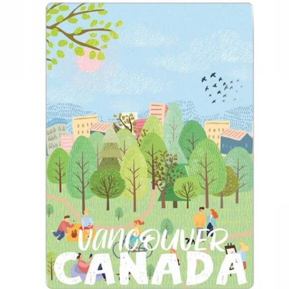 Vancouver Canada 🇨🇦 Magnet - Picture 2 of 2